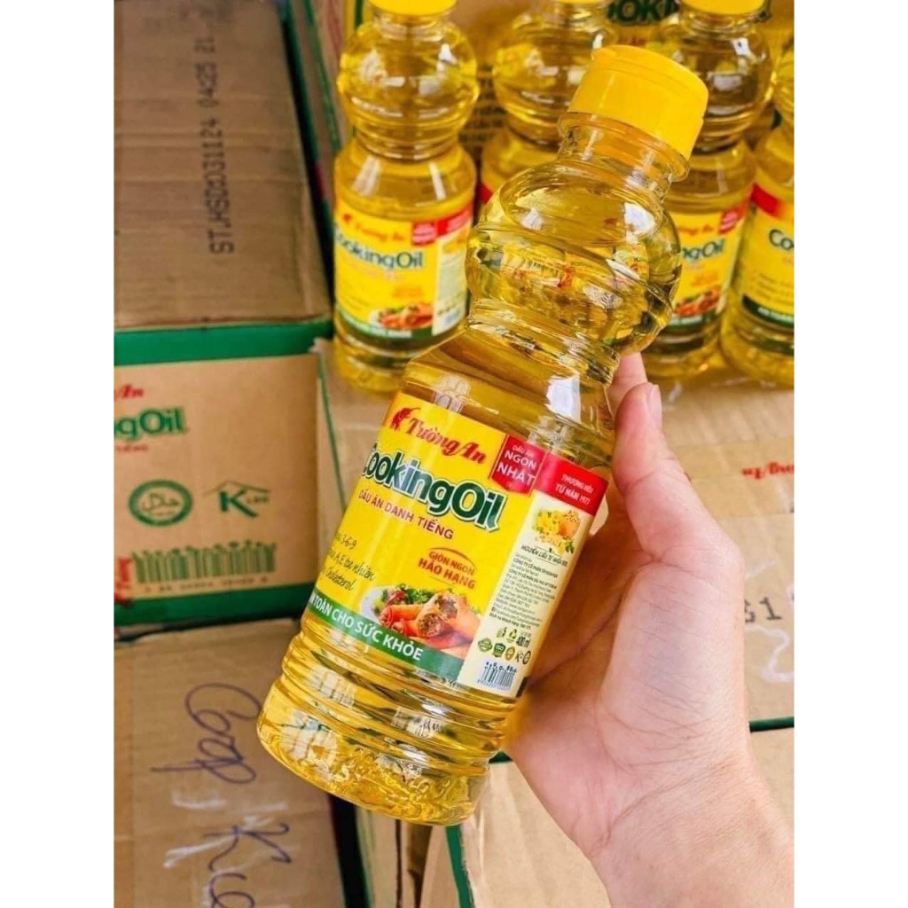 Dầu ăn Cooking oil Tường An Chai 400ml