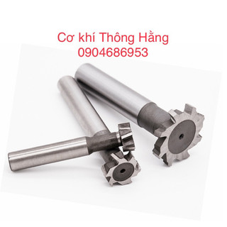 Dao phay rãnh chữ T , vật liệu bằng thép gió HSS