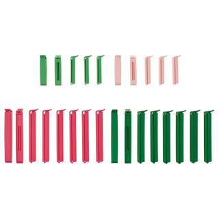 Bộ 26 kẹp miệng túi thực phẩm, túi nylon Bevara IKEA 11cm