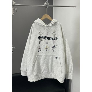  ÁO HOODIE TRẮNG VINTAGE A12 LUMIHOUSE 