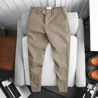 Quần dài kaki nam cao cấp ống ôm vừa chất kaki mịn mát hàng vnxk xịn