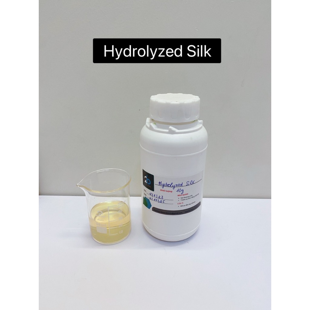 100g Chất Làm Mượt Và Bóng Tóc Hydrolyzed Silk - Protein Thủy Phân - Nguyên liệu mỹ phẩm
