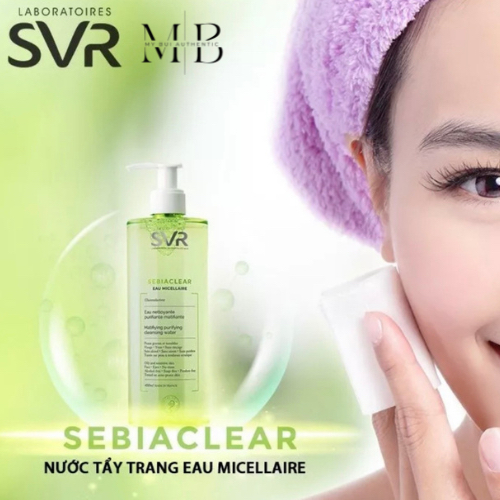 Nước Tẩy trang SVR 400ml Sebiaclear Eau Micellaire