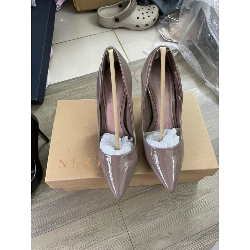 Giày cao gót mũi nhọn Next hàng vnxk đế 12cm Full hộp