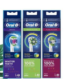 Đầu Bàn Chải Điện Oral-B Braun - Đủ loại đầu thay thế bàn chải Oral-B