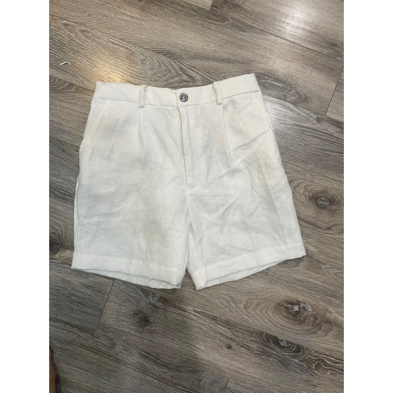 Quần đùi linen bé trai