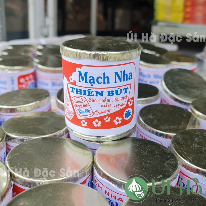 Mạch Nha Thiên Bút Quảng Ngãi Hủ Khoảng 320gr Đường Mạch Nha Thủ Công - Út Hà Đặc Sản