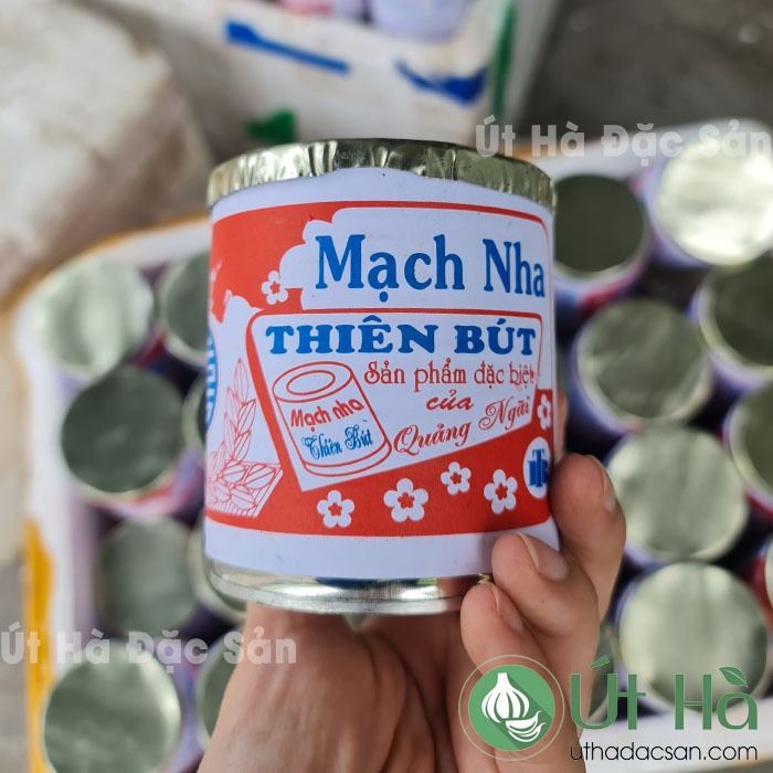 Mạch Nha Thiên Bút Quảng Ngãi Hủ Khoảng 320gr Đường Mạch Nha Thủ Công - Út Hà Đặc Sản