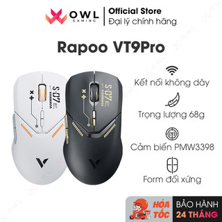 Chuột gaming không dây Rapoo VT9Pro Redline Edition
