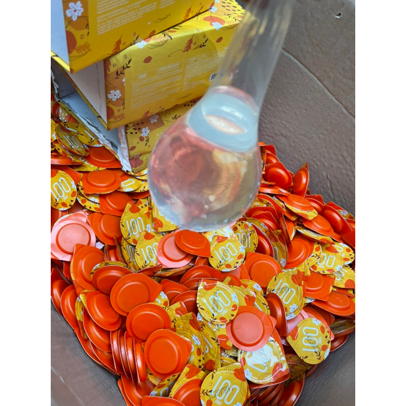 Bao cao su 001 vàng hộp 106 chiếc. hàng cao cấp siêu nhiều nước