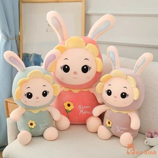 Gấu bông thỏ hoa mặt trời 60cm