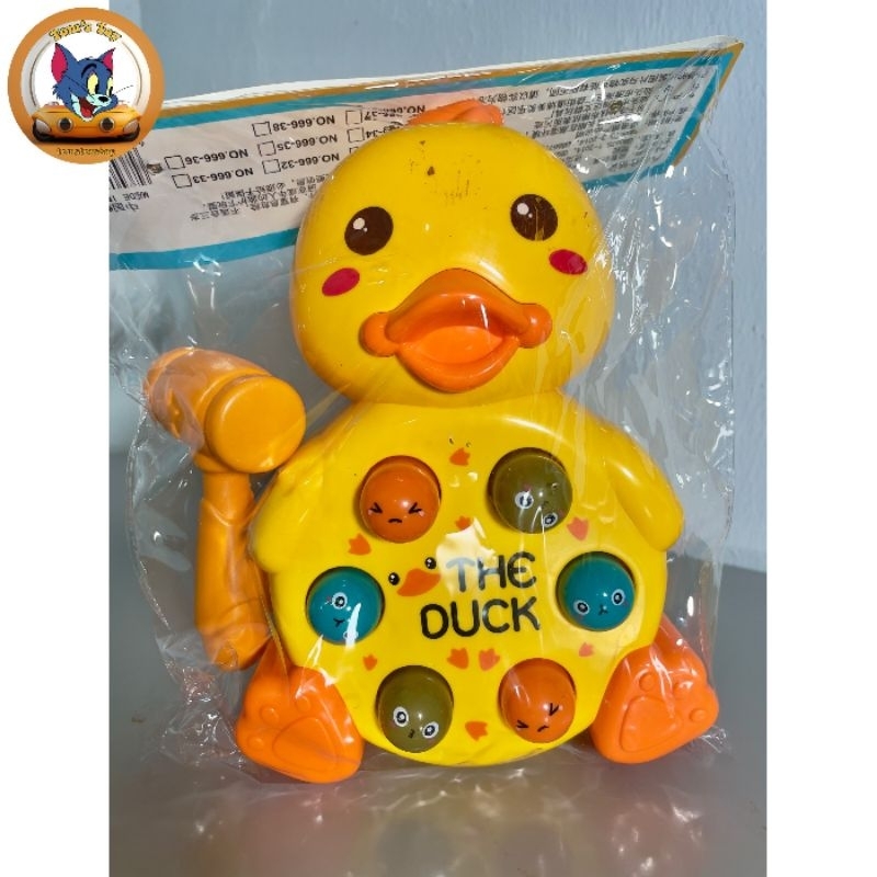 Đồ chơi đập thú nhiều mẫu gà, vịt, cua, gấu, cánh cam vui nhộn, đập chuột 000035