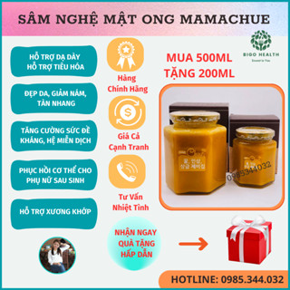 Mua 500ml Tặng 200ml. Sâm Nghệ Mật Ong Mamachue. Hỗ Trợ Dạ Dày. Giảm Nám Tàn Nhang. Xương Khớp Khoẻ