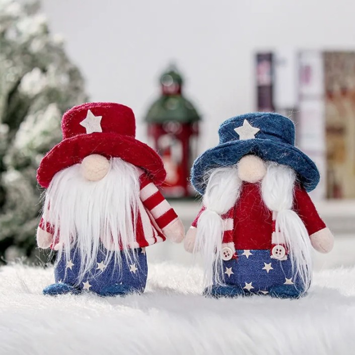 Ông Già Noel Râu Nhí Ngộ Nghĩnh Phụ Kiện Decor Trang Trí Giáng Sinh DB01