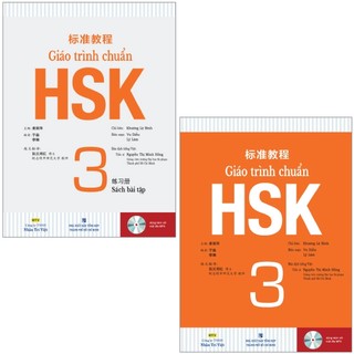  Sách Giáo Trình Chuẩn HSK 3 - Sách Bài Học Và Bài Tập  lẻ tuỳ chọn  