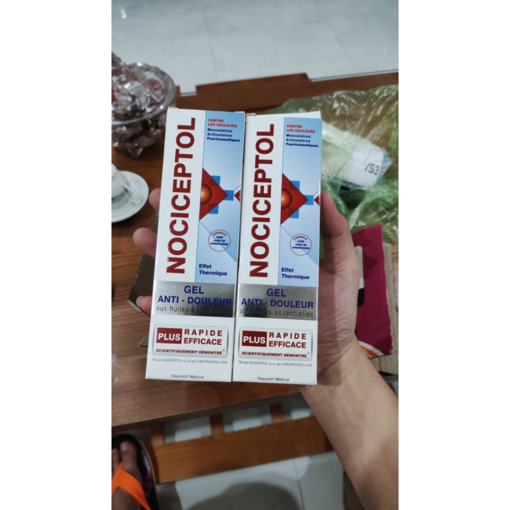 Nociceptol 120ml - Gel bôi giảm đau cơ xương khớp hiệu quả đến từ Pháp