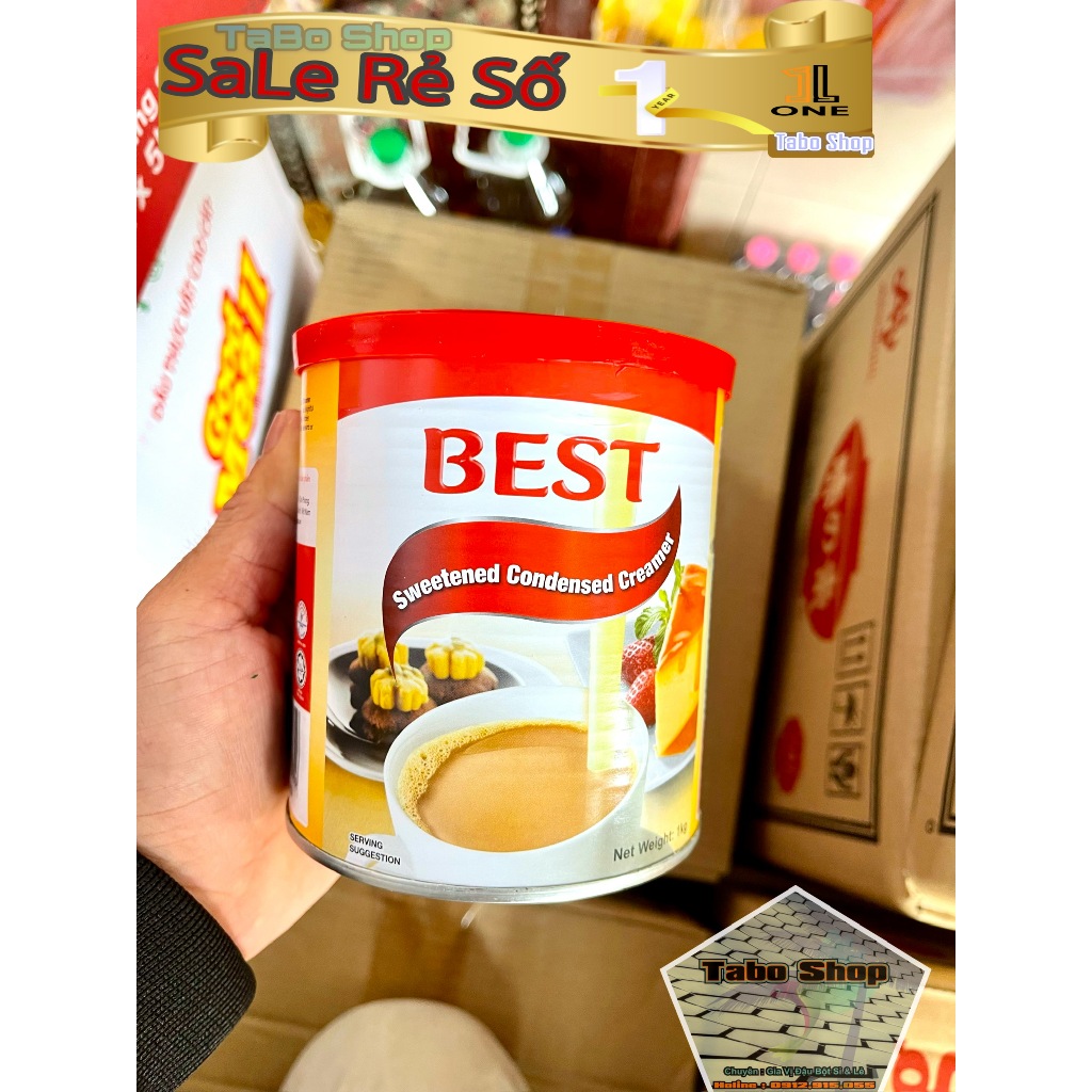 Sữa đặc có đường  Able Farm nhập khẩu Malaysia  Date mới