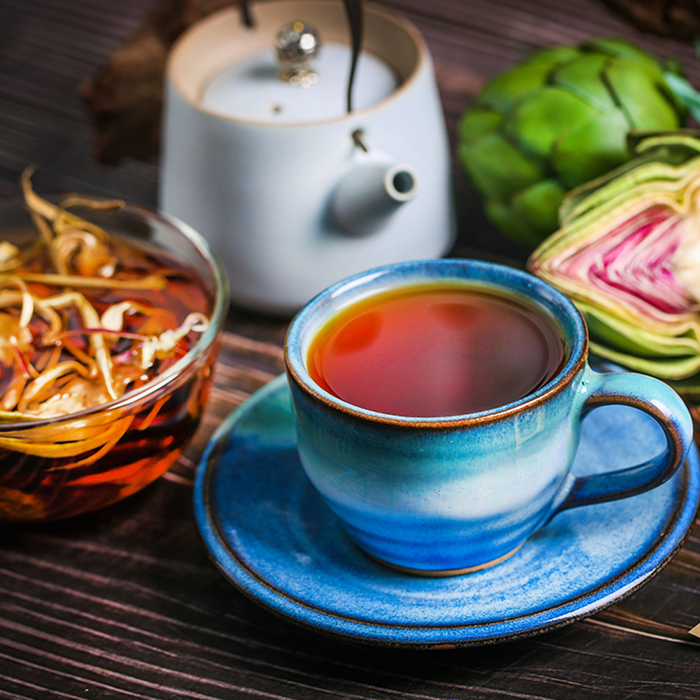 Trà bông atisô sấy khô - Dalat Cordyceps - hộp 250gr