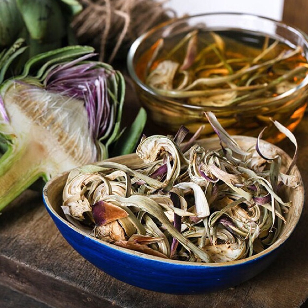 Trà bông atisô sấy khô - Dalat Cordyceps - hộp 250gr