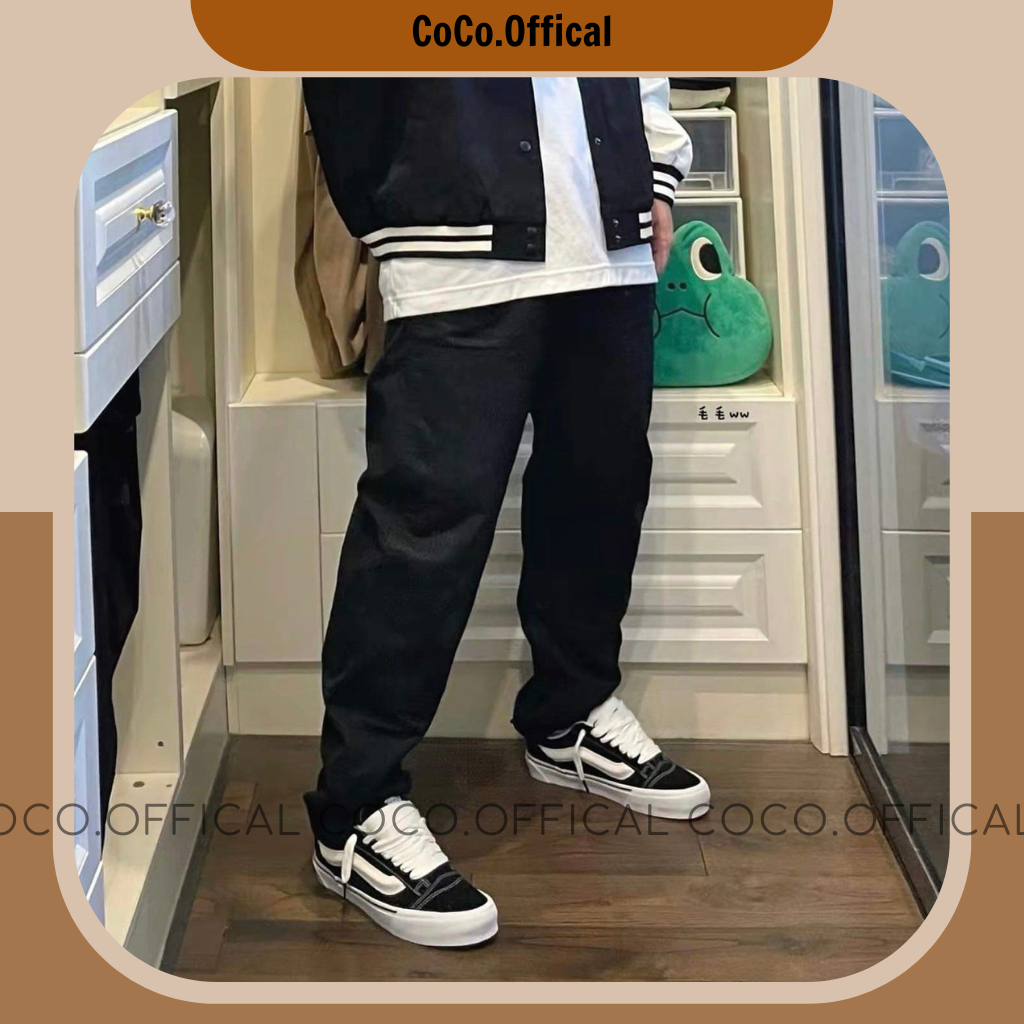 Giày Vans Knu Skool Black White Basic Lai Au Nam Nữ