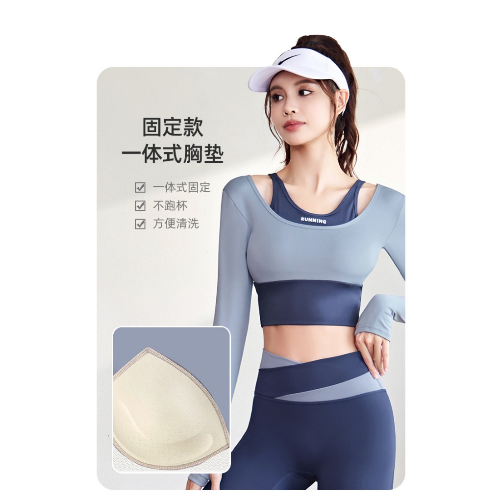 Áo tập gym nữ dài tay LULY SPORT, áo thể thao chất thun o gian tốt, sẵn Mút Đúc liền tiện lợi