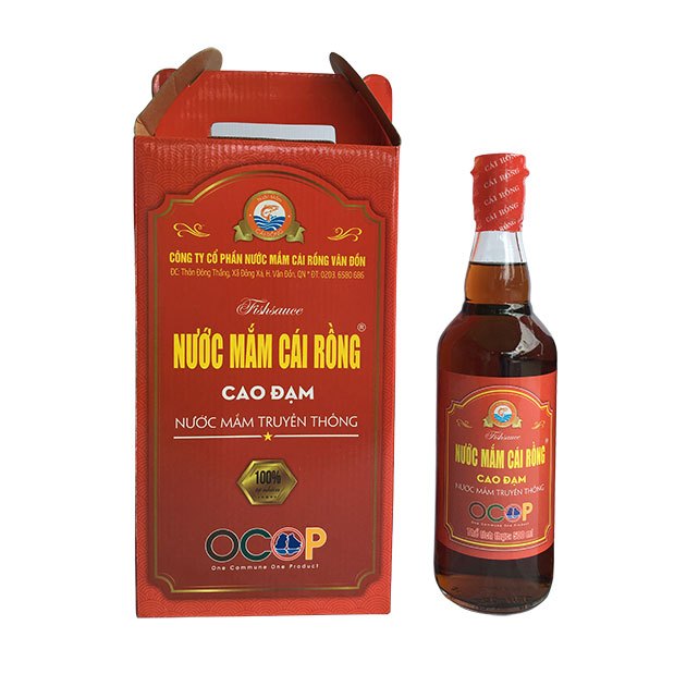 Mắm cao đạm Cái Rồng, mắm Vân Đồn, đặc sản Quảng Ninh, chai 500ml