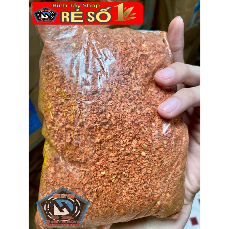 Ớt vảy khô cánh nhỏ siêu cay dùng làm kim chi, hàng Loại 1 siêu cay  Sản Xuất Bình Định