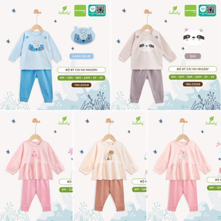 Lullaby bộ dài tay bé trai bé gái
