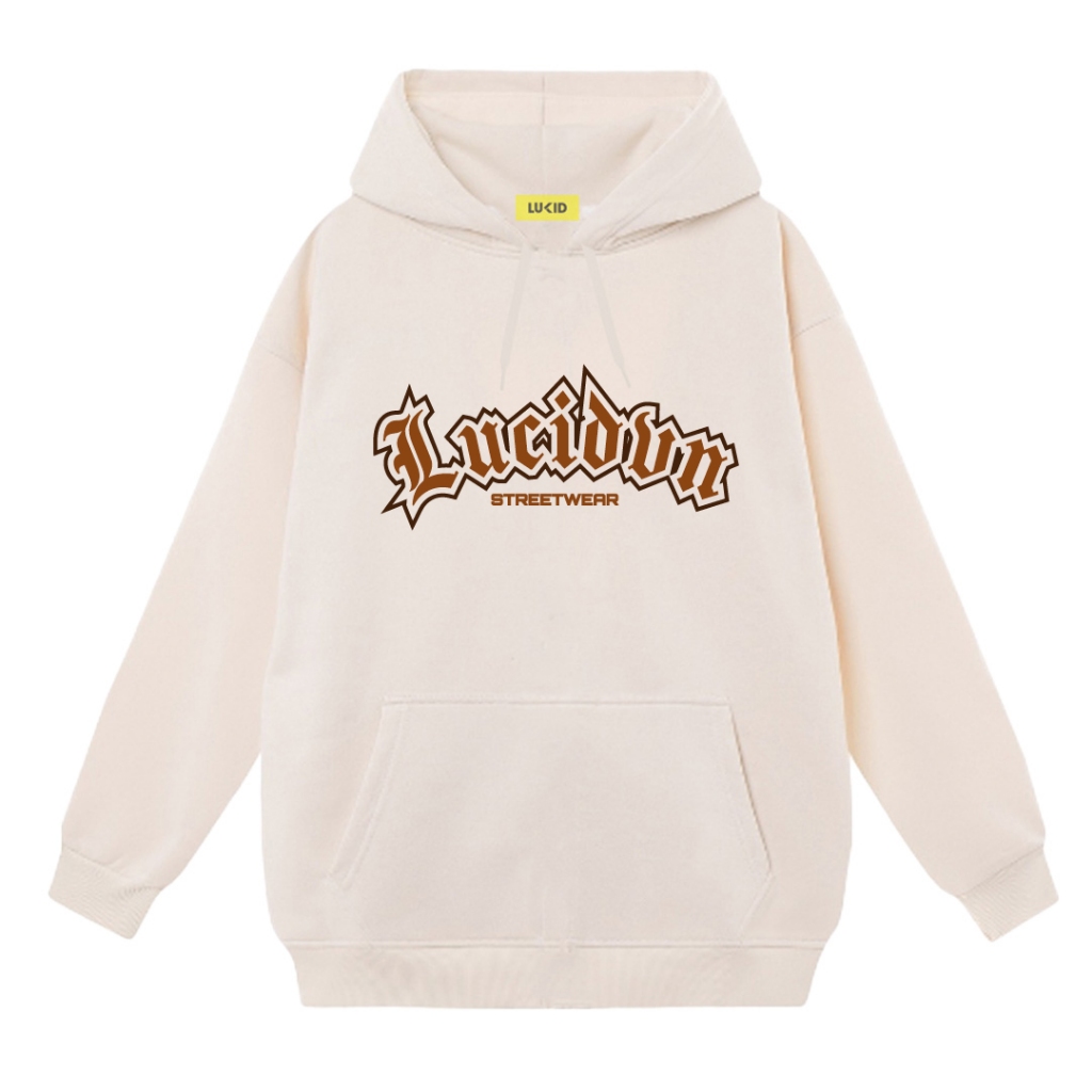 Áo Hoodie Local Brand Unisex LUCID STREETWEAR Nam Nữ Nỉ Bông Mũ 2 Lớp