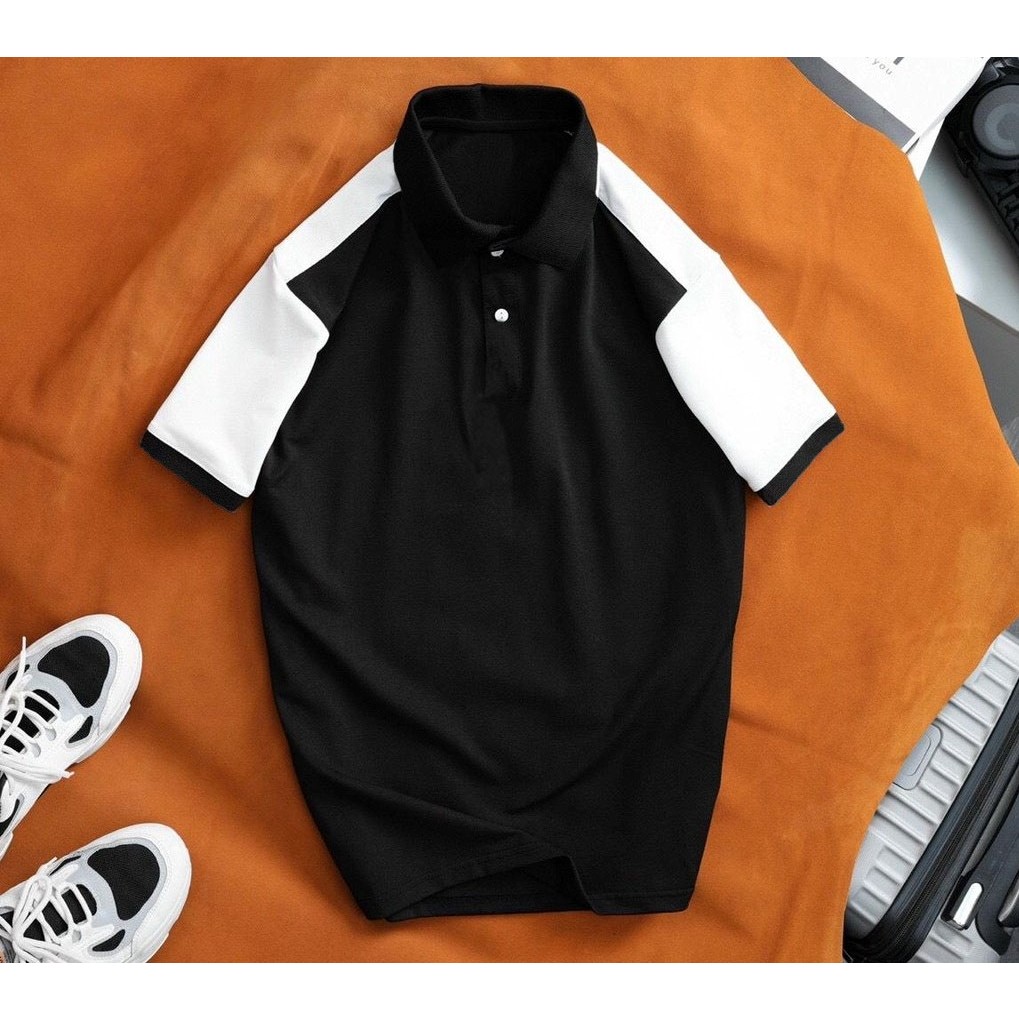 Áo Polo Nam, Áo Thun Có CổTrang Chất Liệu Thun Co Giãn Thoáng Mát ONEDAY STORE