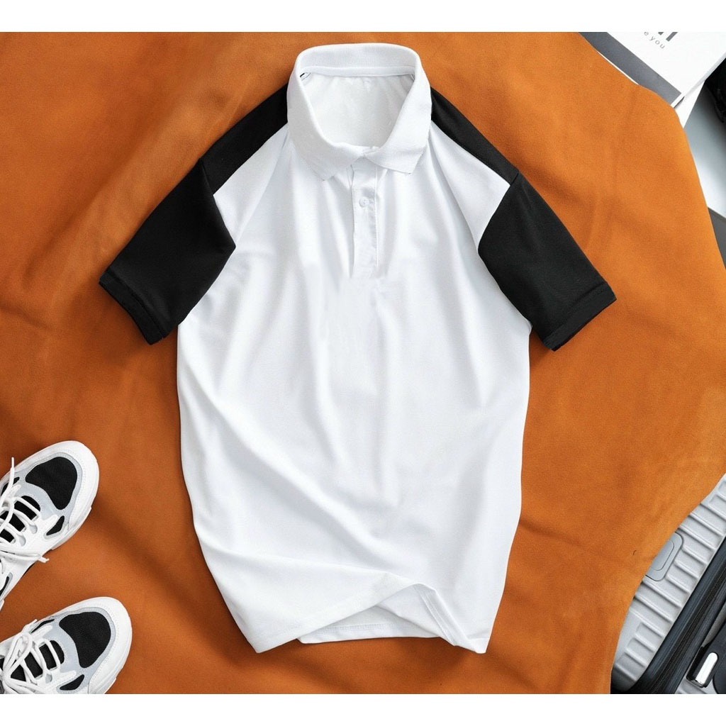 Áo Polo Nam, Áo Thun Có CổTrang Chất Liệu Thun Co Giãn Thoáng Mát ONEDAY STORE