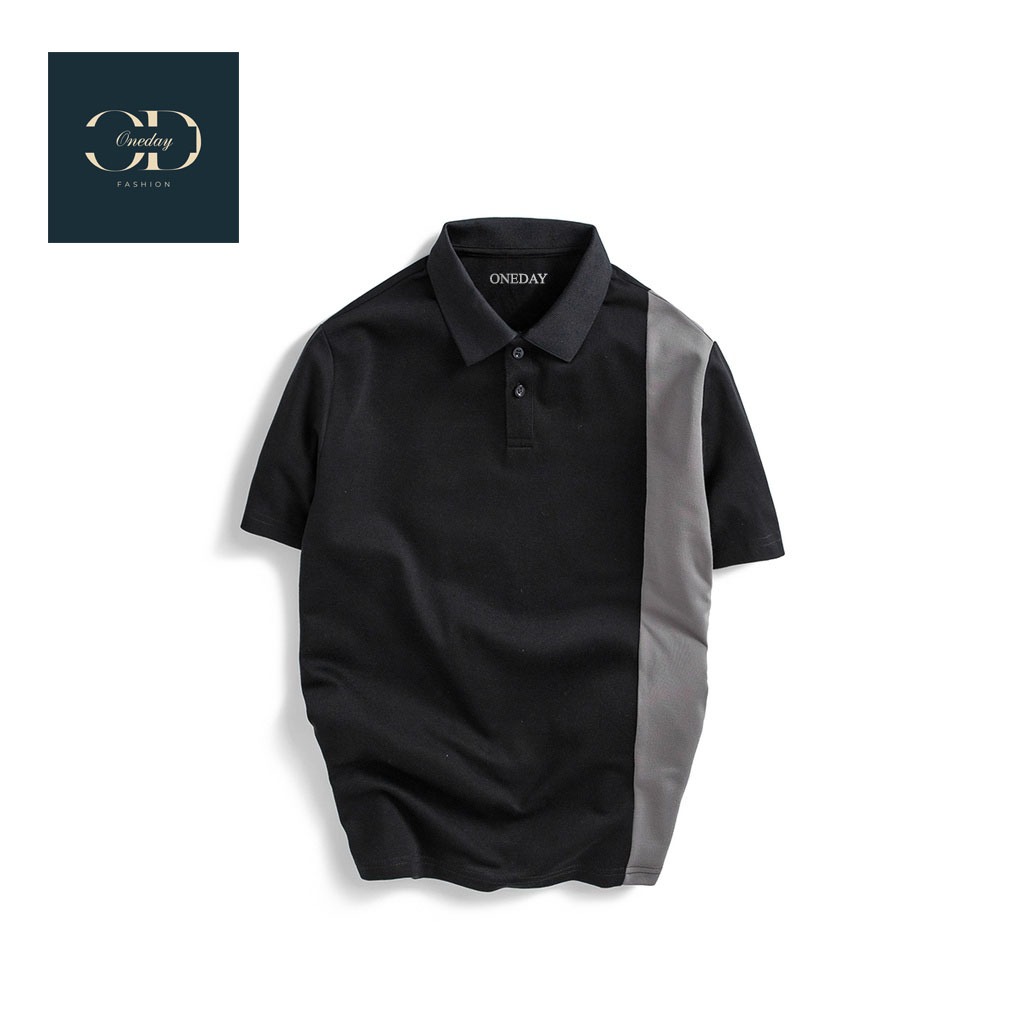 Áo Polo Nam, Áo Thun Có CổTrang Chất Liệu Thun Co Giãn Thoáng Mát ONEDAY STORE