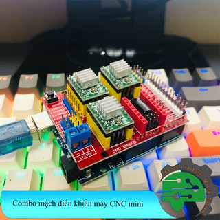 Combo mạch điều khiển máy CNC mini shield V3