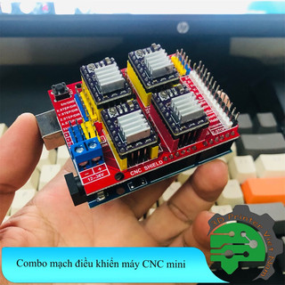 Combo mạch điều khiển máy CNC mini shield V3