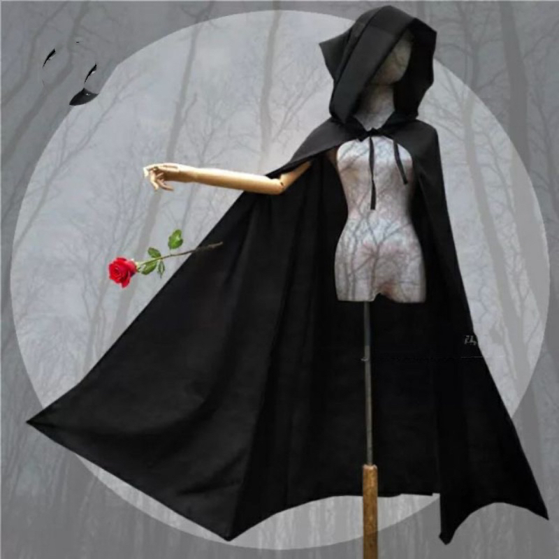 Áo Choàng Phù Thuỷ Hoá Trang Halloween