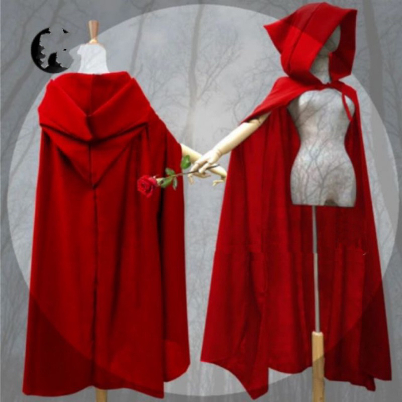 Áo Choàng Phù Thuỷ Hoá Trang Halloween