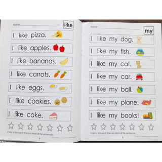 Combo 4 quyển sight word (tặng file nghe mp3 qua mail)