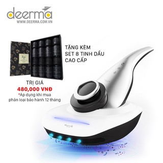 (Tặng Set8 tinh dầu cao cấp cho BH 12 tháng) Máy hút bụi giường nệm loại bỏ Mite cầm tay Deerma CM1500