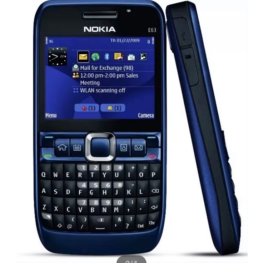 Điện Thoại Nokia E63 Wifi 3G Chính Hãng Bảo Hành 12 Tháng