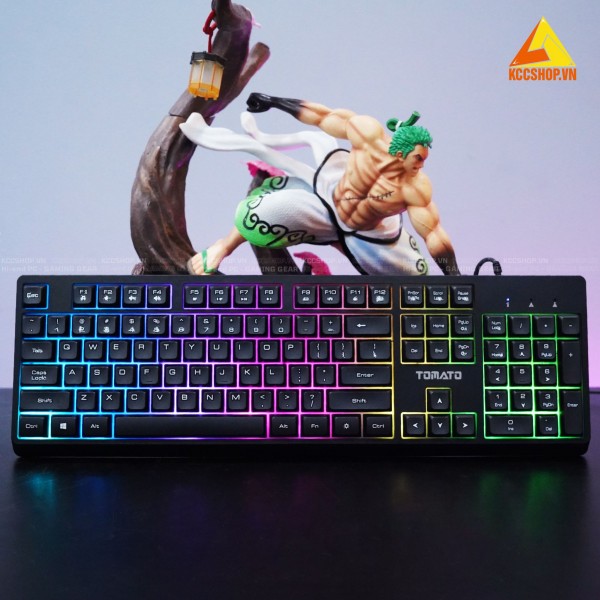 Combo Bàn phím + Chuột Tomato S100 Giả Cơ Có Led - Bảo Hành 12 Tháng.