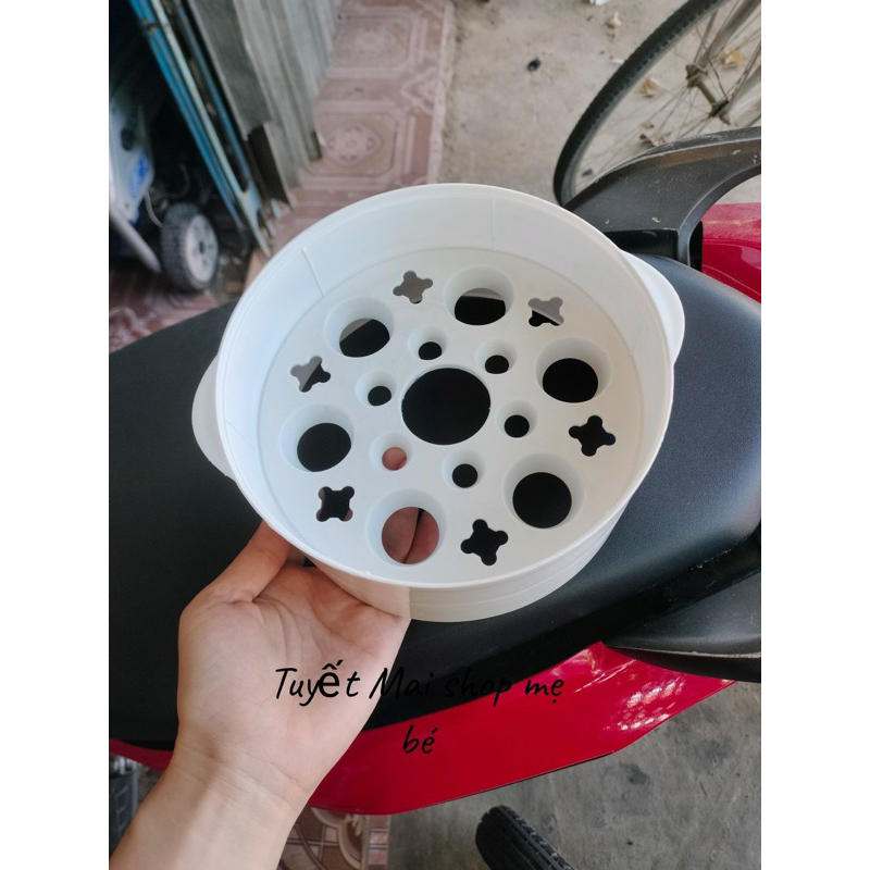 Xửng hấp nồi nấu cháo chậm 1L