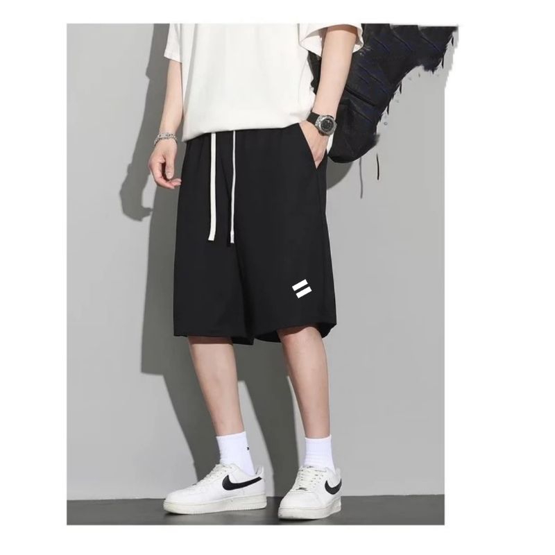 Quần short trơn ống rộng plus size M - 8XL Phong cách Hàn Quốc cho nam