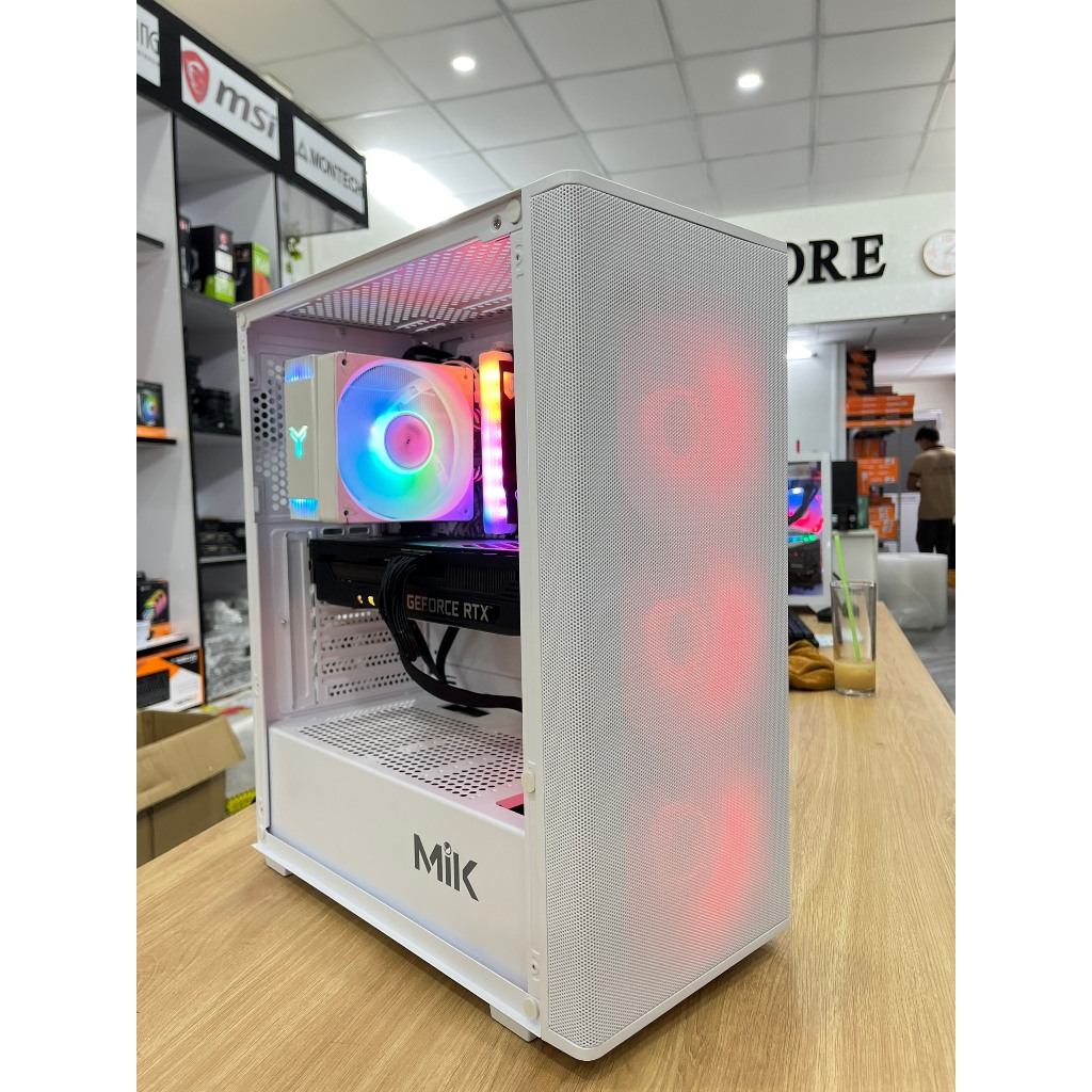 Thùng PC Gaming Wifi 2, Core i5 12400F, Ram 16GB RGB, SSD 512GB, VGA RTX 2060/3060/3070