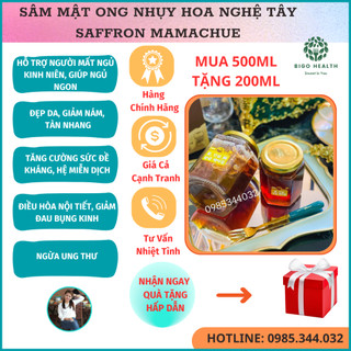 Saffron-Sâm Mật Ong Nhuỵ Hoa Nghệ Tây. Tăng sức đề kháng. Hỗ trợ nội tiết tố. Trí Nhớ Tốt. Ngủ ngon