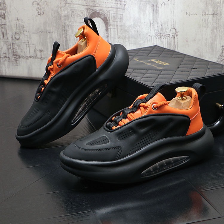 Giày Da Nam Sneakers Thời Trang Hách Dáng Tăng Chiều Cao Hottrend 2023