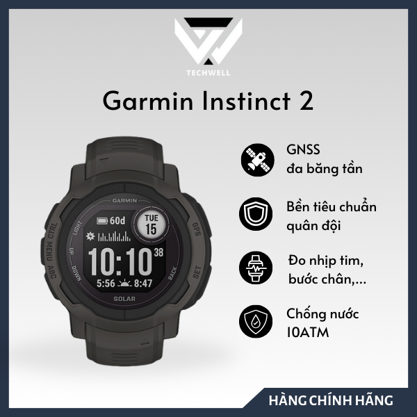 Đồng hồ thông minh Garmin Instinct 2 - HÀNG CHÍNH HÃNG