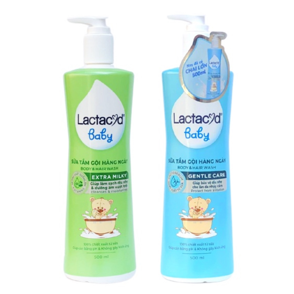 Sữa tắm Lactacyd Baby Sữa tắm cho trẻ sơ sinh Lactacyd BB giúp làm sạch