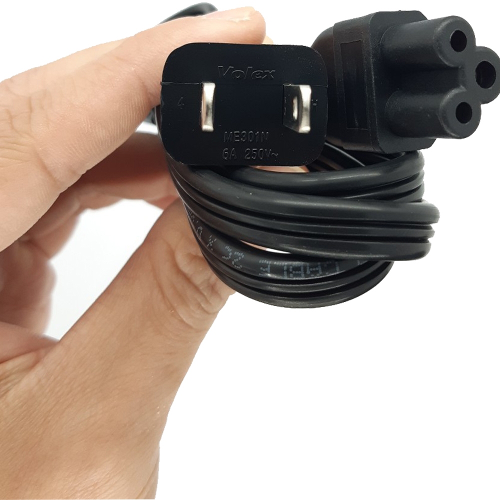 Dây nguồn laptop 3 chấu volex chuyên dùng cho sạc laptop