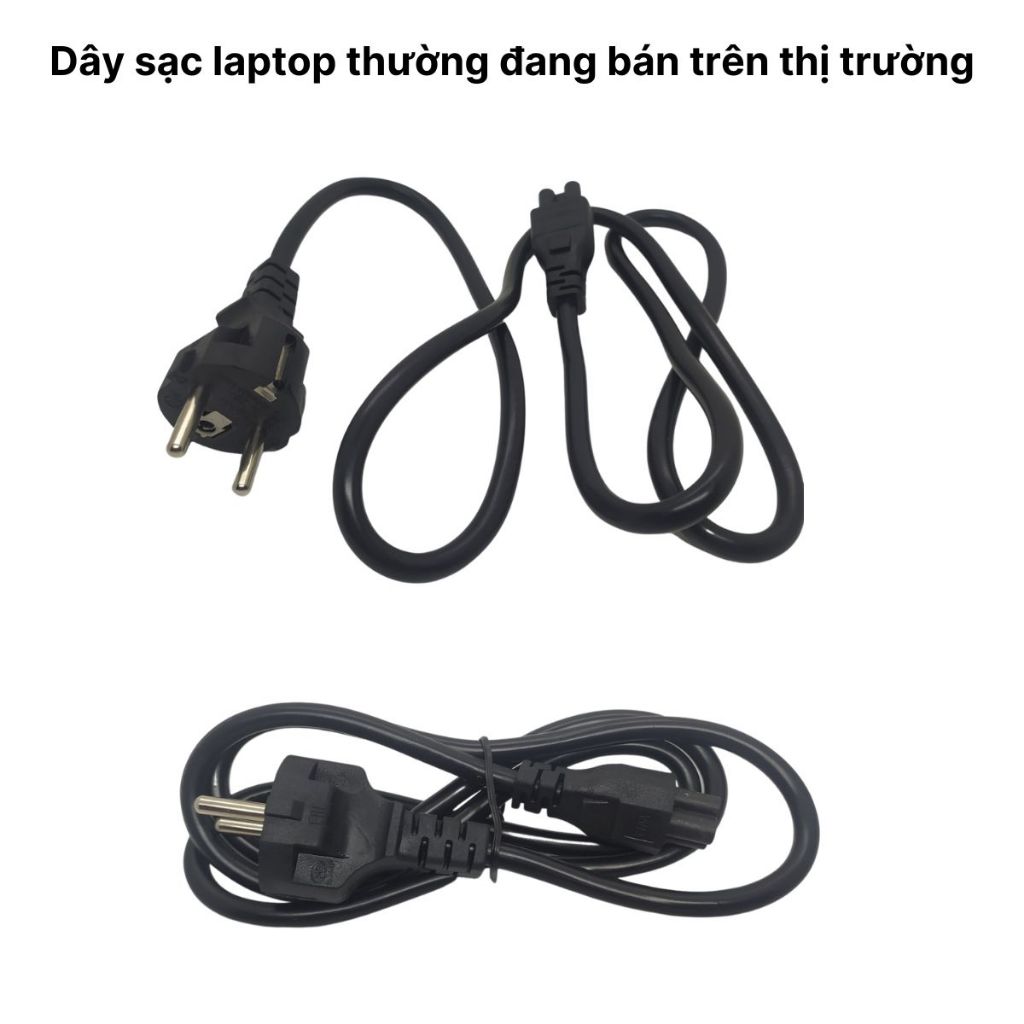 Dây nguồn laptop 3 chấu volex chuyên dùng cho sạc laptop