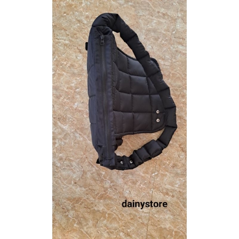 Túi đeo chéo chần bông nam nữ đi học, đi chơi, đi làm dainystore cao cấp CÚC BẤM TĂNG GIẢM